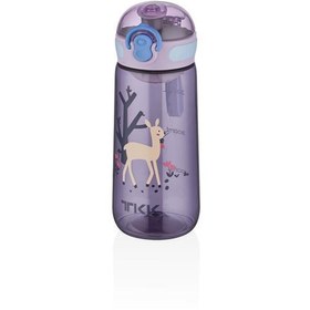 Resim Vagonlife Tkk T1005 550ml Desenli Mor Matara 