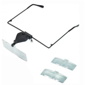 Resim -gözlük Modeli 1.5x,2.5x,3.5x 3 Adet Lensi Gözlük Büyüteç 