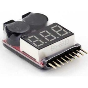 Resim Makermarketim-1-8S Lipo Seviye Ölçer Ve Alarm Modülü 