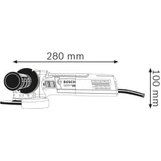 Resim Professional Gwx 9-115 Avuç Taşlama Makinesi X-Lock (900 W, Disk Çapı: 115 Mm, 11.000 Dev/dak) 