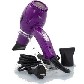 Resim AboutThePerfect Çok Renkli Yeni Nesil Fön Makinesi Mor, Hızlı ve Güçlü Kurutma Özelliği 