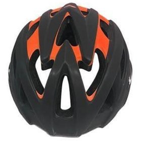 Resim Raptor Kask MV29 Arka Led Lambalı Fileli MTB Bisiklet Kaskı L Beden Siyah Turuncu 