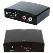 Resim Hdmi To Vga Çevirici+R/L Audio Converter Ses ve Görüntü Çevirici Diğer