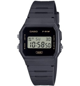 Resim Casio F-91wb-8adf Erkek Kol Saati Altın - Gri 