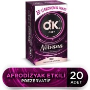Resim Okey Nirvana Prezervatif 20'li 