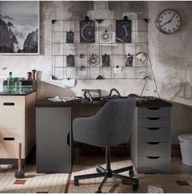 Resim IKEA keson, koyu gri, 36x70 cm 