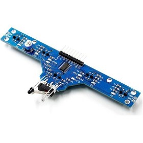 Resim 5+1 Kanal Tcrt5000 Çizgi Takip Sensör Modülü Dijital Çıkış 