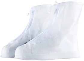 Resim TopHomer Su geçirmez Ayakkabı Kapakları, Hafif Kaymaz Yağmur Geçirmez Bot Koruyucu Kapak Açık Spor Bisiklet için 