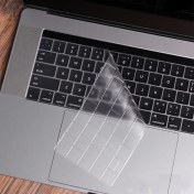 Resim Microcase Macbook Air 13.6 M2 A2681 MLXW3TU/A Silikon Klavye Koruması Eu Türkçe Şeffaf - AL3193 