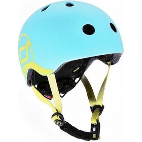 Resim Scoot And Ride Helmet Bebek Kaskı Xxs-S Turkuaz 181206-96388 