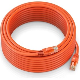 Resim Cat6 Kablo 15 Metre Turuncu 