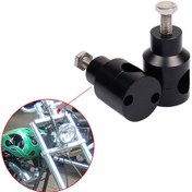 Resim Dinosaurs 22mm Gümüş Harley Cruiser Prince Araba Düz Kulp Yükseltme Kodu Kulp Yükseltici Yükseltme Kolonu Gidon Koltuk Sabit Kod Gosterildigi Gibi 