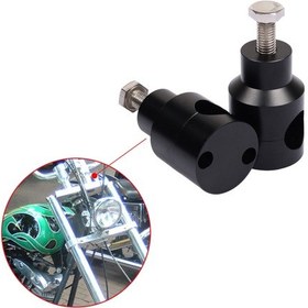 Resim Dinosaurs 25mm Siyah Harley Cruiser Prince Otomobil İçin Uygundur Düz Tutamak Yükseltme Kodu Tutamak Yükseltici Yükseltme Kolonu Gidon Koltuk Sabit Kod Gosterildigi Gibi 