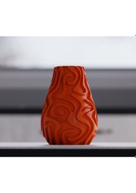 Resim Opencart Girdap Desenli Vazo Sadece Plastik Aparattır 