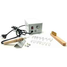 Resim Gauss ALP50W Ahşap Yakma Ağaç Dağlama Makinası Set + 15 Uç 