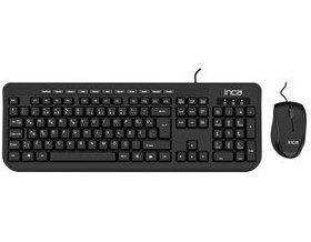 Resim Inca IMK-374U Multimedya USB Q Klavye+Mouse Set 
