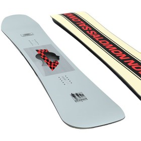 Resim Salomon Kickback Erkek Siyah Snowboard 