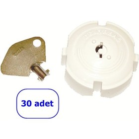Resim Çocuk Koruma Prizi Anahtarlı 30'Lu 