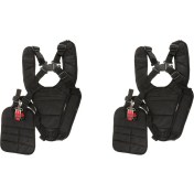 Resim Haashu 2x Düzeltici Omuz Kablo Demeti Kayış Kemeri Çim Biçme Makinesi Çim Ipi Fırça Için (Yurt Dışından) 