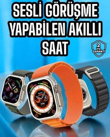 Resim Yeni Nesil Akıllı Saat Nabız Ölçer Sağlık Ölçer ve Kalori Ölçer Uyku Takibi NFC Özelliği 