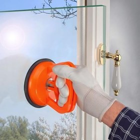 Resim Badem10 Vantuz Cam Vantuzu Vakumlu Cam Fayans Ahşap Tutucu Taşıma Araba Kaporta Göcük Çektirme Plastik Tekli 