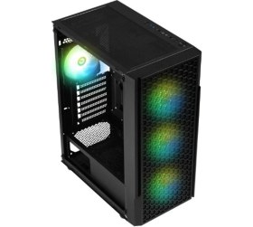 Resim Paxteks Bitfenix Proton 4-120MM Frgb Fan 600W 80 Plus Siyah 1-Usb3.0 2-Usb2.0 Tempered Glass Oyuncu Kasası 