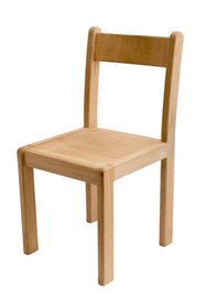 Resim Edutoys Naturell Sandalye 