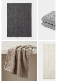 Resim 12'li İsba El Havlusu - 50x80 Cm, 170 Gr, %100 Pamuk, Spa Ve Otel Havlusu Çok Renkli 