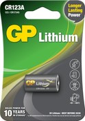 Resim CR123A 3V Lityum Tekli Paket Pil (GPCR123A-U1) Fotoğraf Makinesi Pili GP