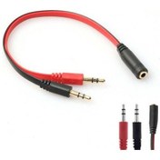 Resim Kulaklık Mikrofon Çoklayıcı 3.5Mm Çoklu Splitter Swıtch Dönüştürü 