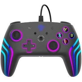 Resim Oldfriend Siyah Oyun Kumandası: Nefes Efektli Işıklar, Titreşim, Switch/pc/ps4/xbox Uyumlu 