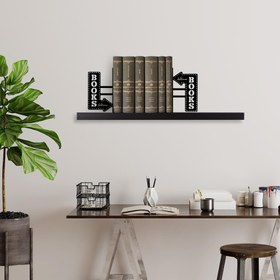 Resim KT-039 Dekoratif Metal Kitap Tutucu | ByLamp 