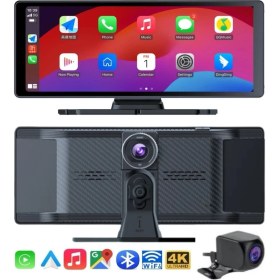Resim Akfa Idragon C1 Araç Kamerası Carplay & Android Auto, Ön & Arka Kameralı Torpido Üstü Araç Multimedya 