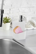 Resim Modafiks 650 Ml 2'si 1 arada Akıllı Sabunluk ve Süngerlik 