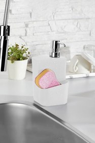 Resim Modafiks 650 Ml 2'si 1 arada Akıllı Sabunluk ve Süngerlik 