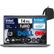 Resim Dell Latitude 5450 Intel Ultra 5 135U 32GB Ddr5 1tb SSD 14" Fhd IPS Freedos Taşınabilir Bilgisayar N009L545014W08+ZETTAÇANTA 