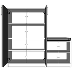 Resim Petra & Beyaz Ayakkabılık A-29 Çok Renkli 