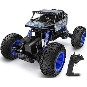 Resim Uzaktan Kumandalı Rock Crawler 4 Çeker Arazi Aracı Şarjlı 1:18 