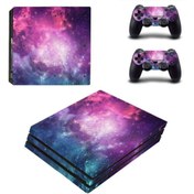 Resim Kt Grup Yıldızlı Gökyüzü Playstation 4 Pro Full Sticker Kaplama 