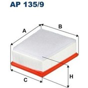Resim Fıltron Ap135/9 Hava Fıltresı Megane Iv 15 Talısman 15 Scenıc Iv 16 1.2 Tce 1.5 Dcı 1.6 Dcı 