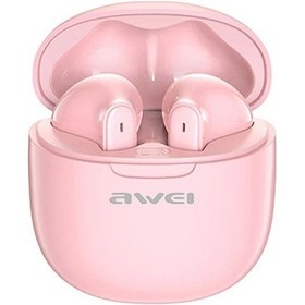 Resim Blueeyes Aweı T68 4 Mikrofonlu Gürültü Önleyici Bluetooth Kulaklık - Beyaz Mjwvtv 