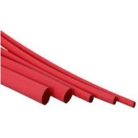Resim Daralan Makaron 3 MM Kırmızı 1 M 