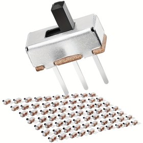 Resim 30 Adet [Kolay Kurulumlu Mini Toggle Anahtarlar] Mikro Kayar Toggle Anahtarlar - PCB'ler ve Arduino Panolar için Kompakt, Yüksek Düğme Tasarım 