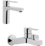 Resim Artema Fold S A42532,A42535 Lavabo Ve Banyo Bataryası Seti 