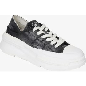 Resim Greyder Kadın Siyah Beyaz Hakiki Deri Sneaker Ayakkabı 4Y2SA33400 