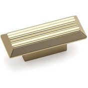Resim System Altın 16 mm Düğme Mobilya Kulpu (SY9002 0016 GL) 