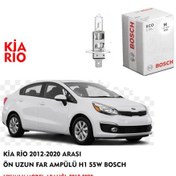 Resim KİA RİO 2012-2020 ARASI ÖN UZUN FAR AMPÜLÜ H1 55W BOSCH 