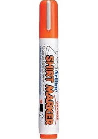 Resim Artline Tshırt Marker Kalem - Turuncu Tişört Kumaş Kalemi N11.752 