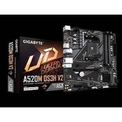 Resim GIGABYTE A520M-DS3H-V2 MAB AMD A520 AM4 DDR4 4733MHZ DVI HDMI 