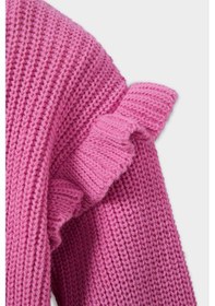 Resim Defacto Kız Bebek Bisiklet Yaka Triko Kazak F2627a525wnpn280 Pembe 